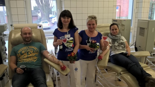 Valentýnské odběry krve přilákaly šest desítek nových dárců